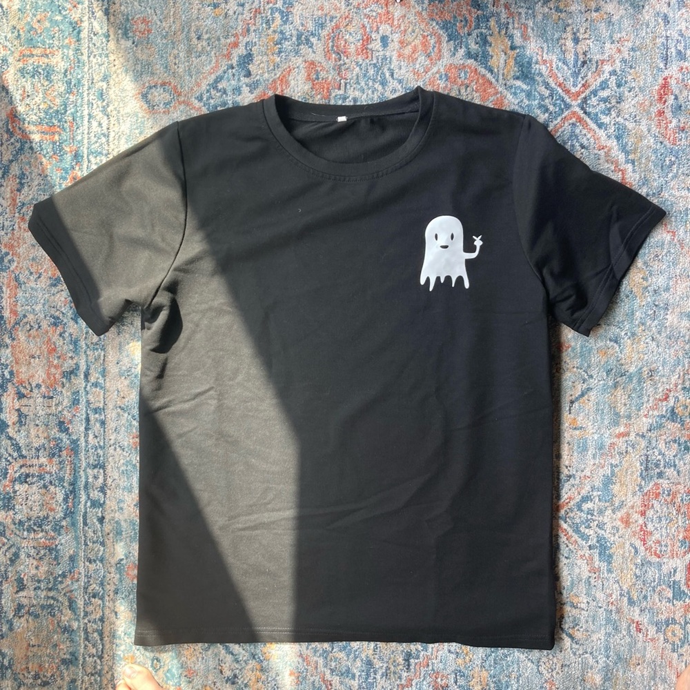Large Halloween Ghost Tee